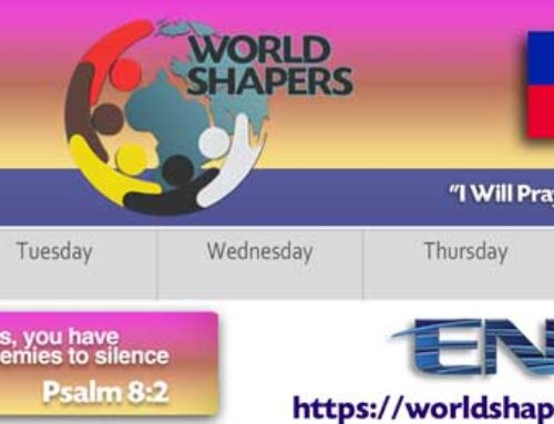 World Shapers Club July 2023 Prayer Calendar