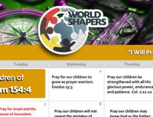 World Shapers May 2024 Prayer Calendar